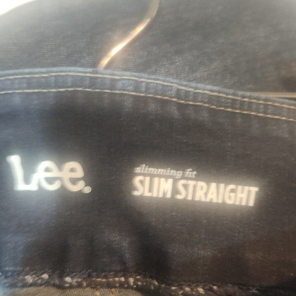 Lee Blue Straight Leg Jeans